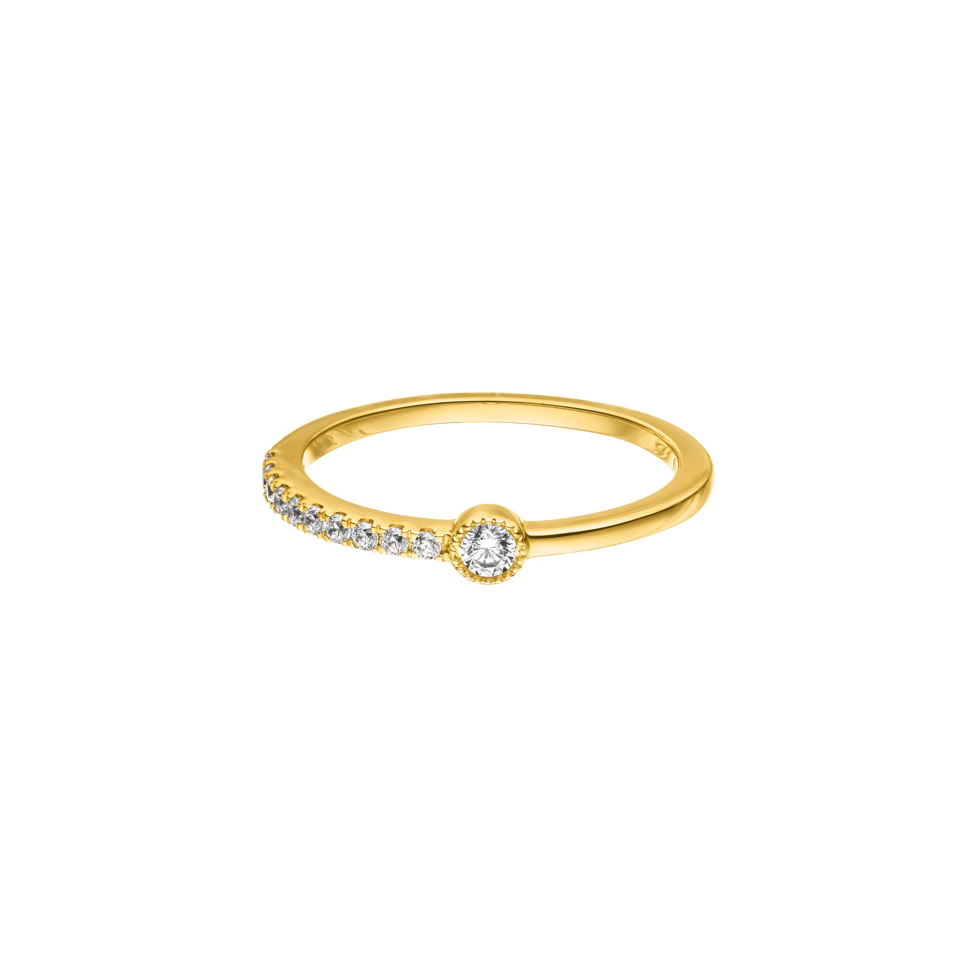 DIAMANDO SOLI ONE SIDED RING 0.18ct