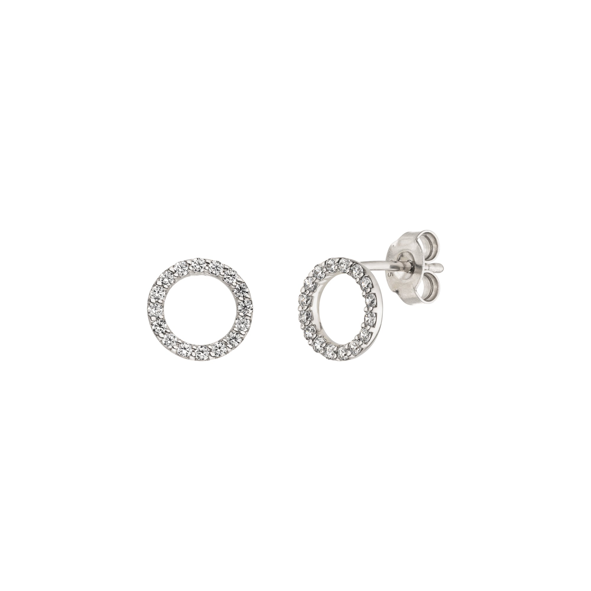 DIAMANDO FILI CIRCLE OHRRINGE 0.35ct