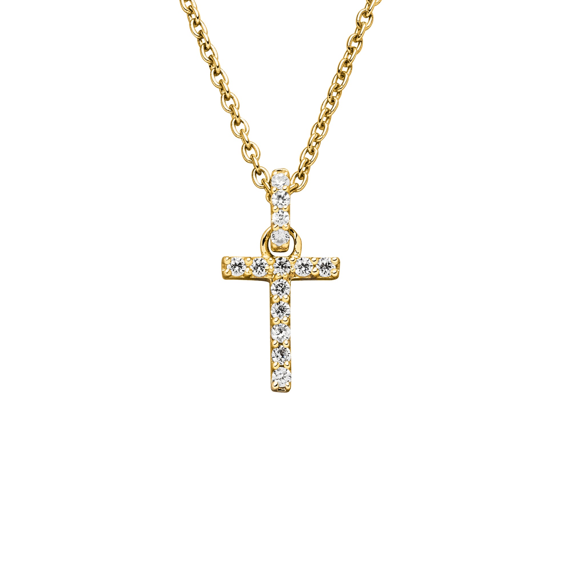 DIAMANDO ANHÄNGER BUCHSTABE - T - 0.14ct