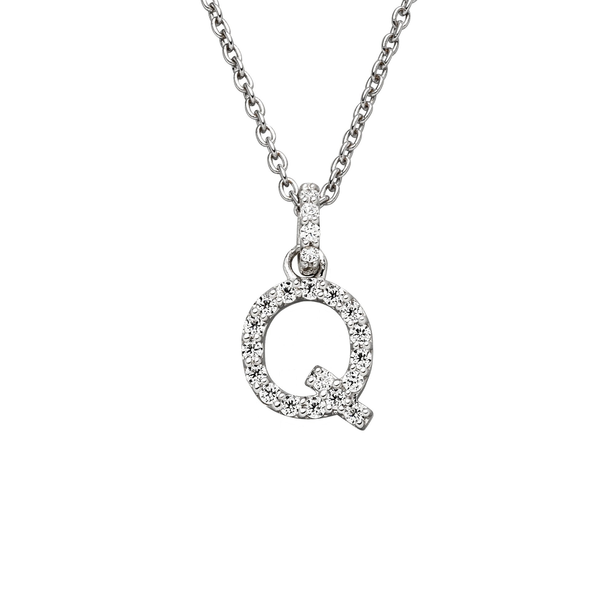 DIAMANDO ANHÄNGER BUCHSTABE - Q - 0.15ct