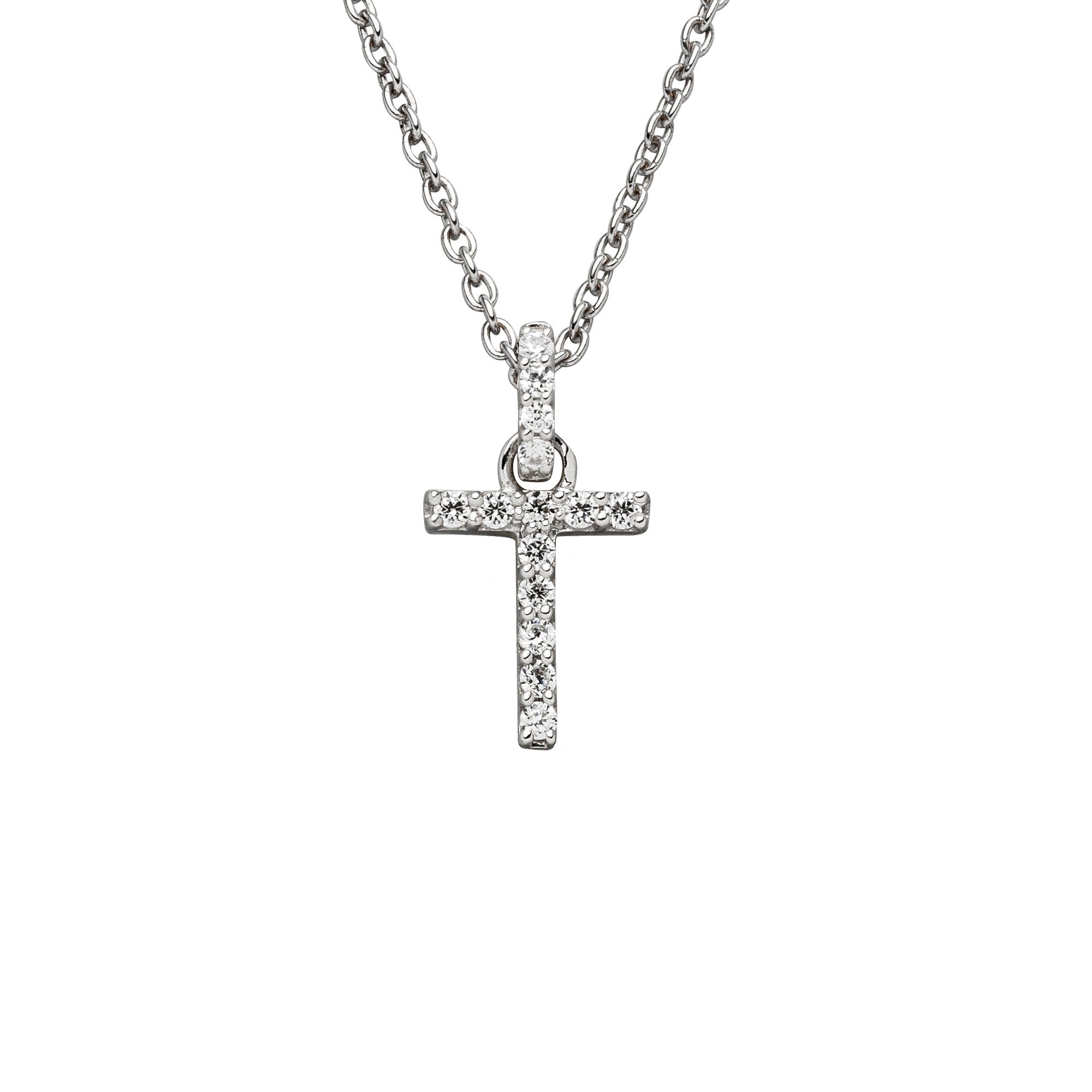 DIAMANDO ANHÄNGER BUCHSTABE - T - 0.14ct