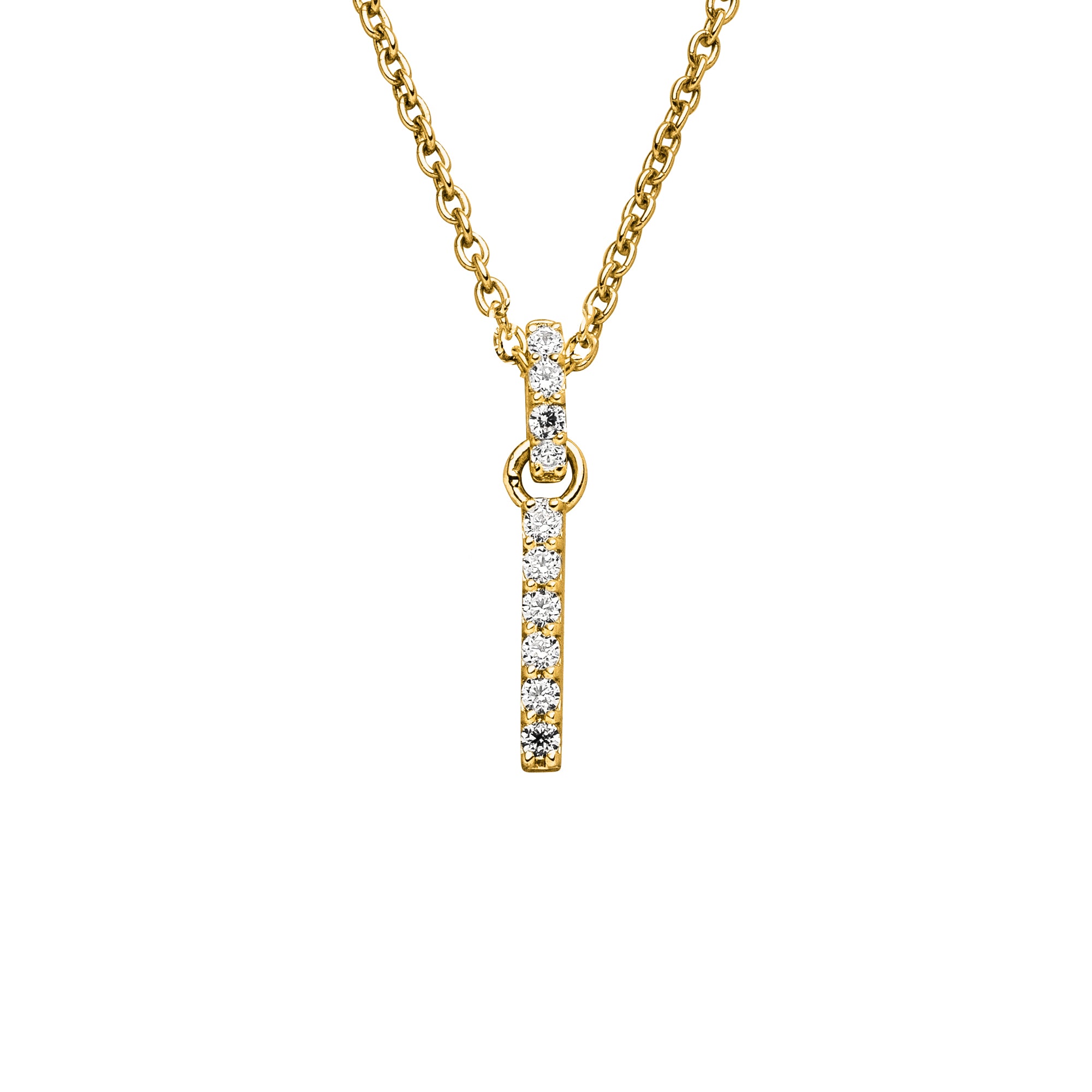 DIAMANDO ANHÄNGER BUCHSTABE - I - 0.08ct