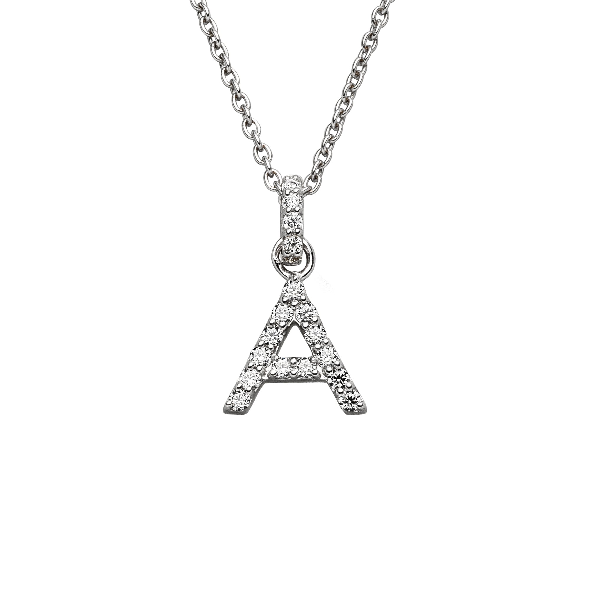 DIAMANDO ANHÄNGER BUCHSTABE - A - 0.28ct