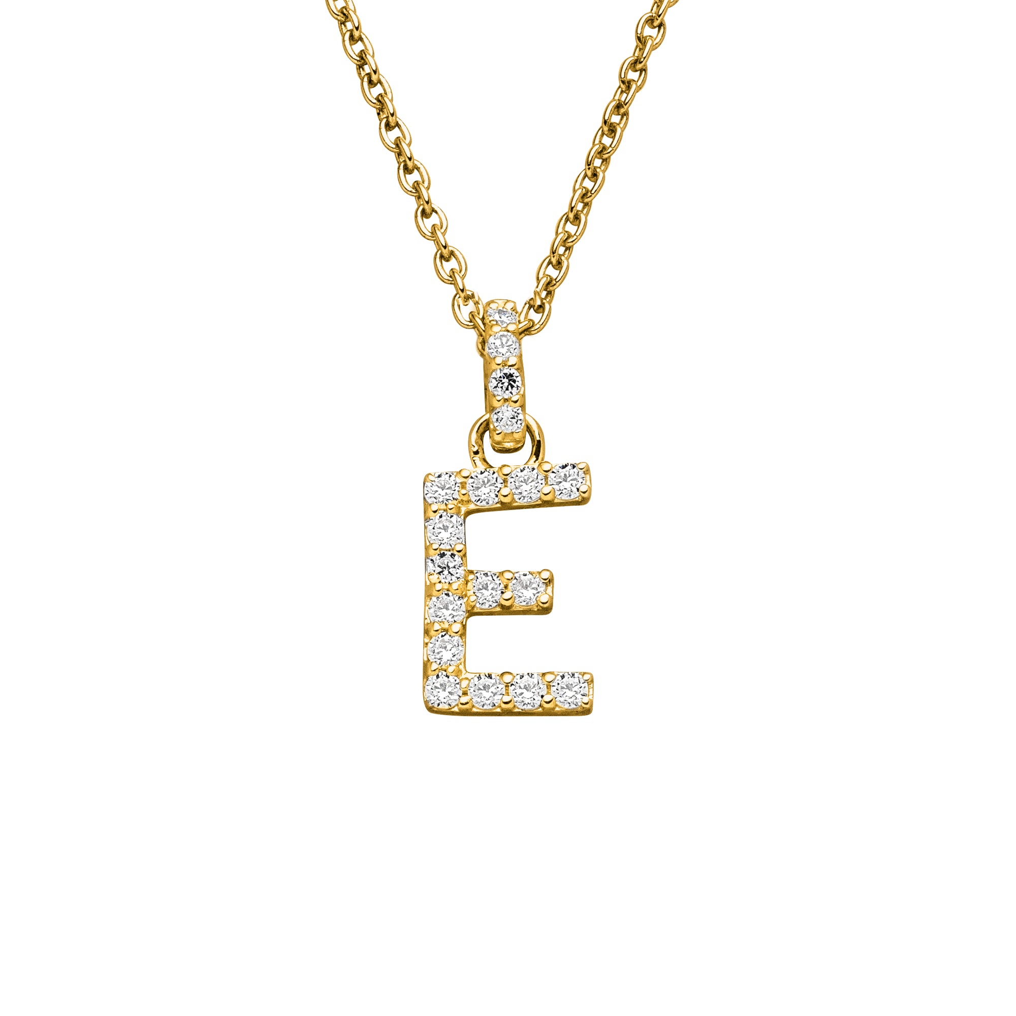 DIAMANDO ANHÄNGER BUCHSTABE - E - 0.16ct