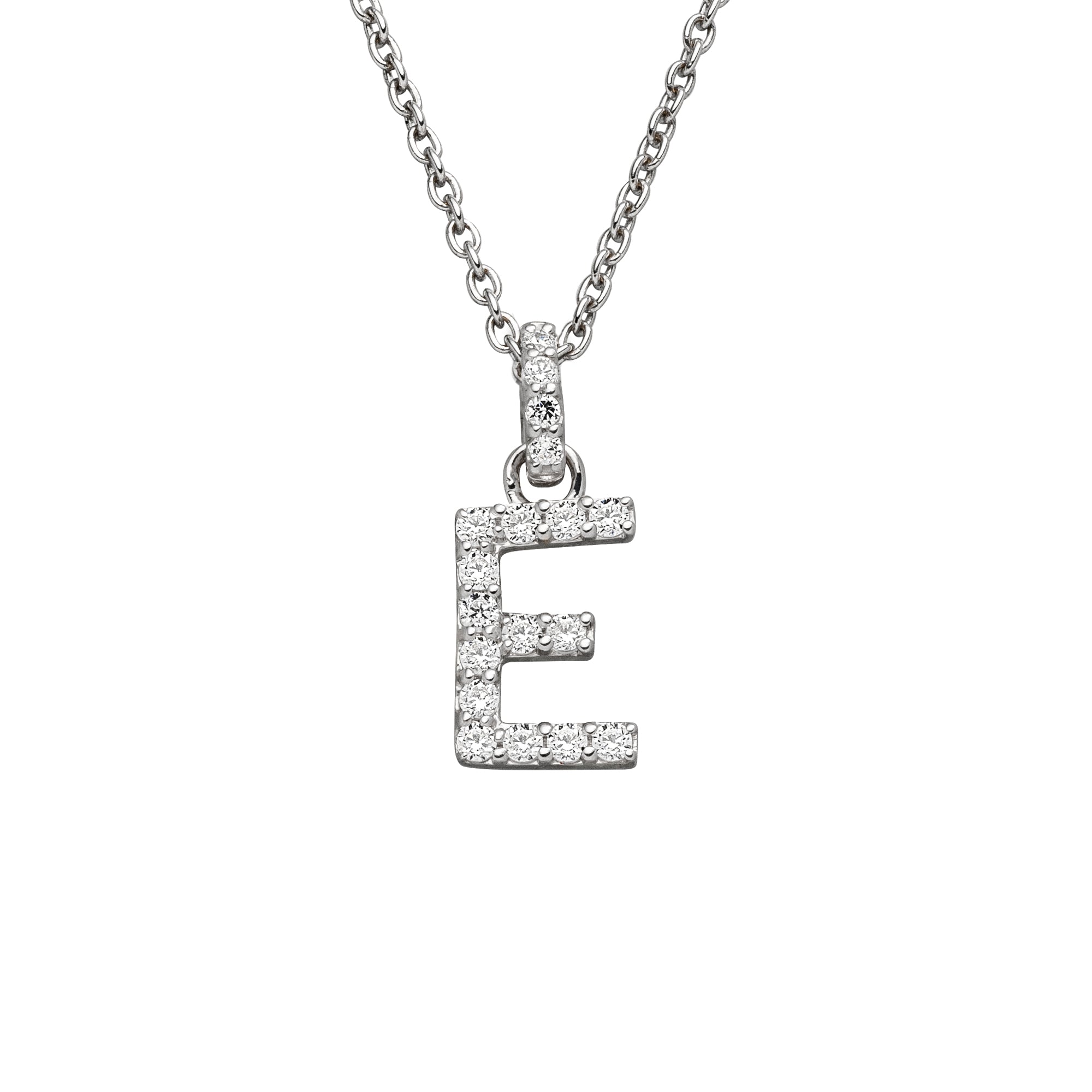 DIAMANDO ANHÄNGER BUCHSTABE - E - 0.16ct