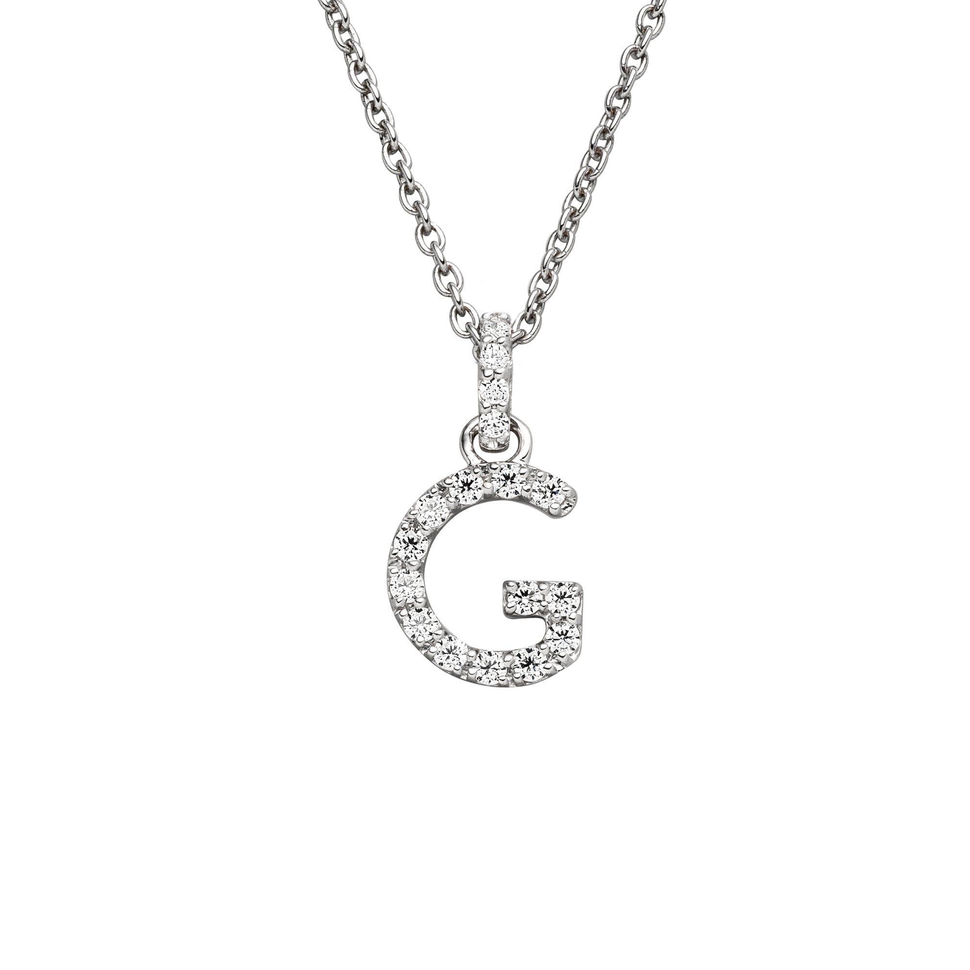 DIAMANDO ANHÄNGER BUCHSTABE - G - 0.15ct