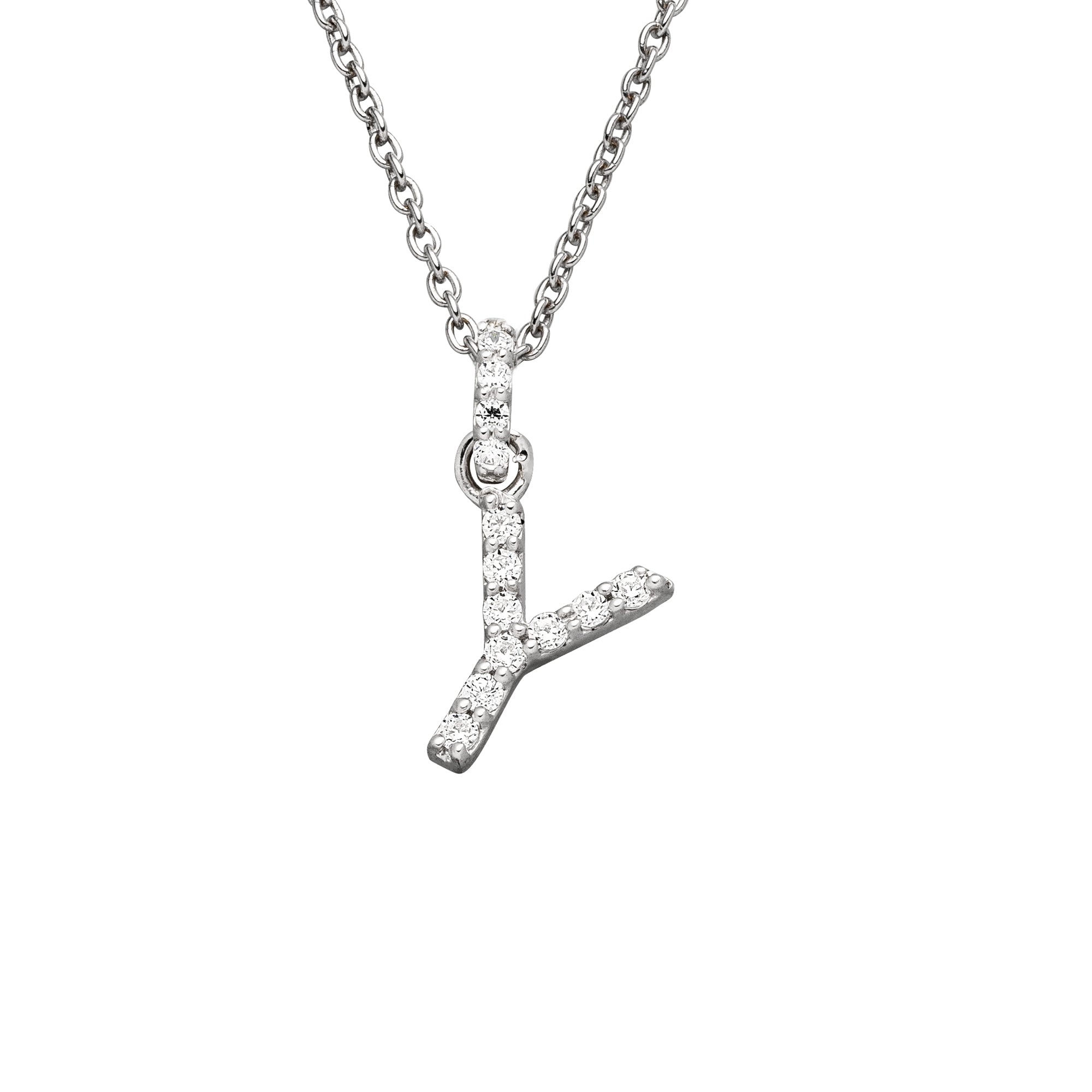 DIAMANDO ANHÄNGER BUCHSTABE - Y - 0.11ct
