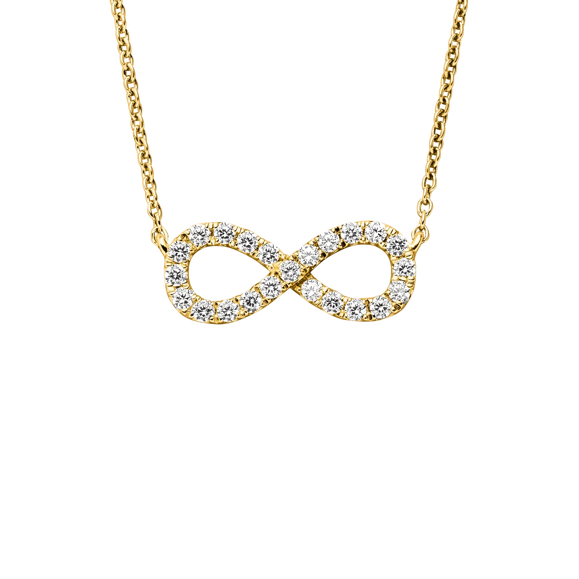 DIAMANDO INFINITY ANHÄNGER 0.31ct