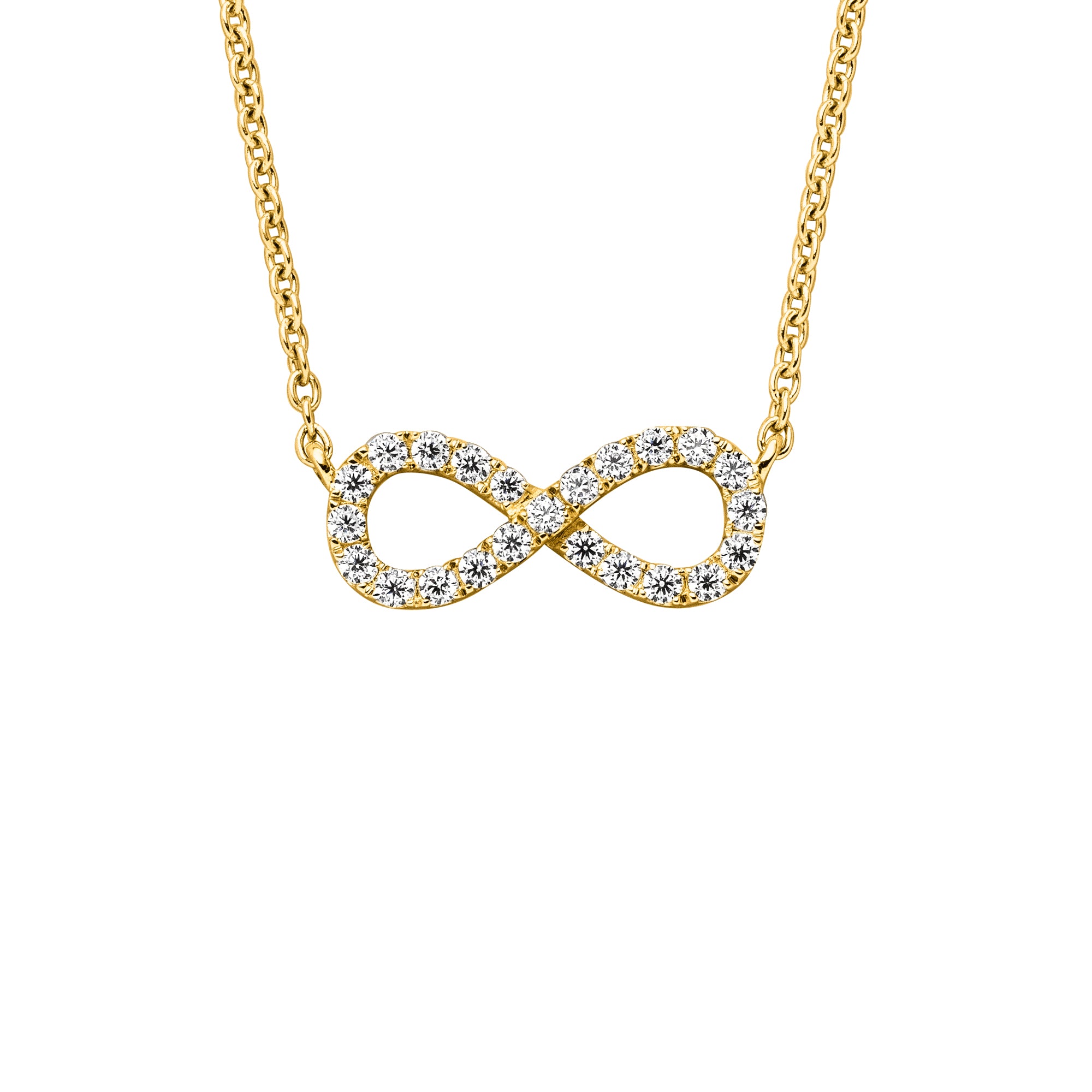 DIAMANDO INFINITY ANHÄNGER 0.20ct