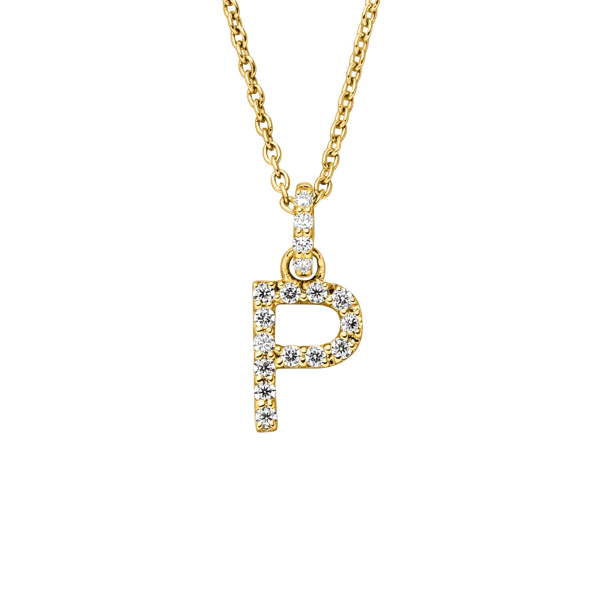 DIAMANDO ANHÄNGER BUCHSTABE - P - 0.15ct