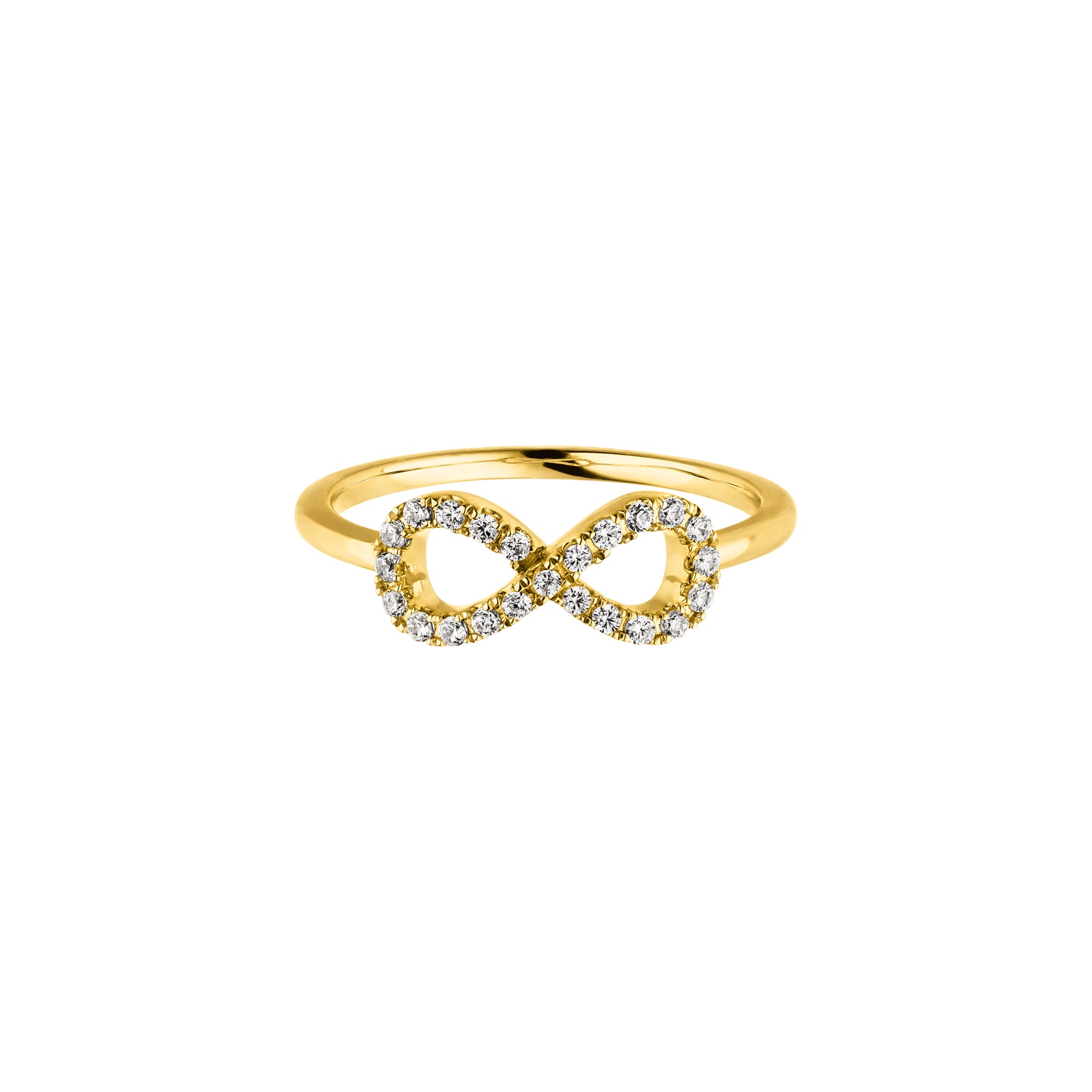 DIAMANDO INFINITY RING 0.20ct