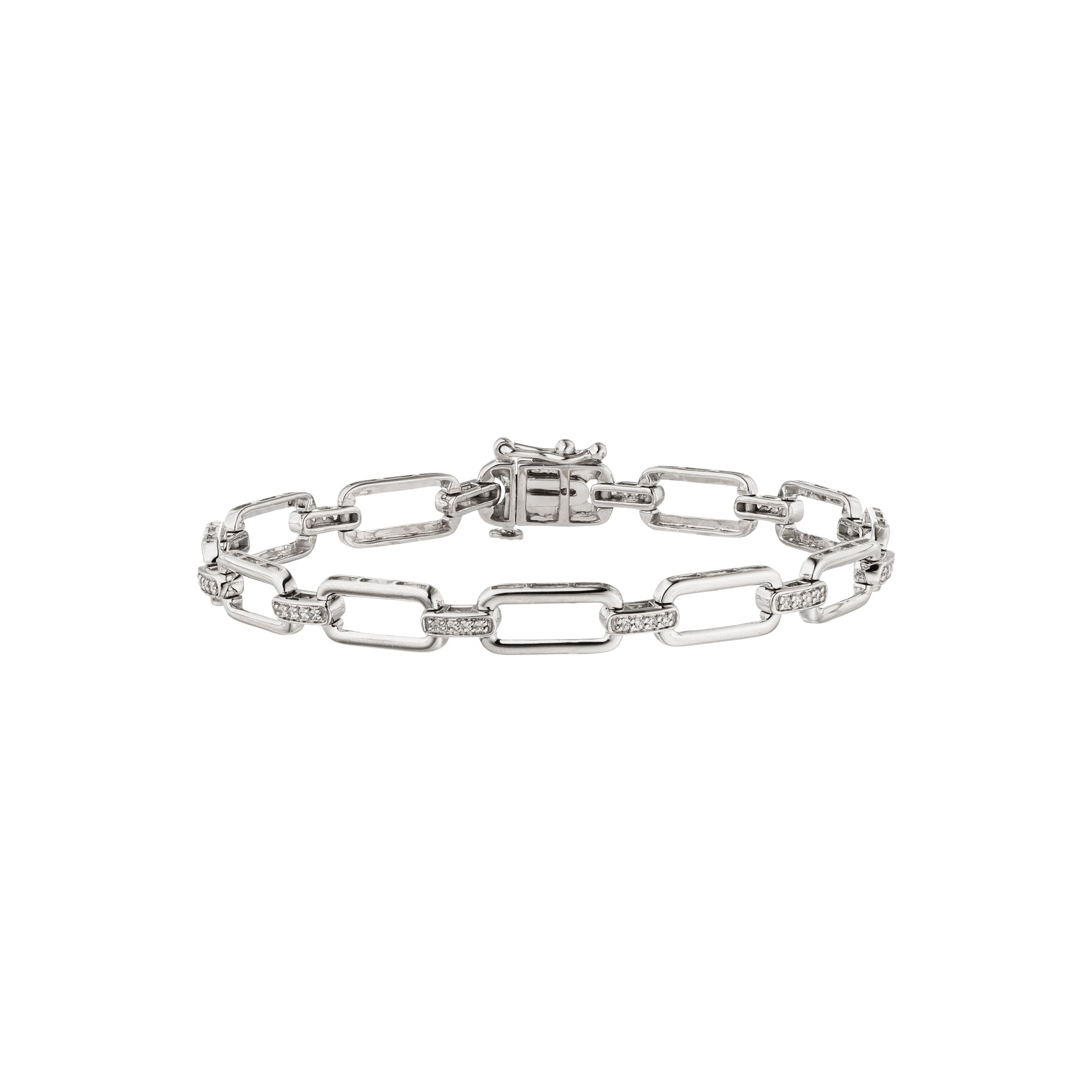 DIAMANDO PAPERCLIP ARMBAND 0.24ct