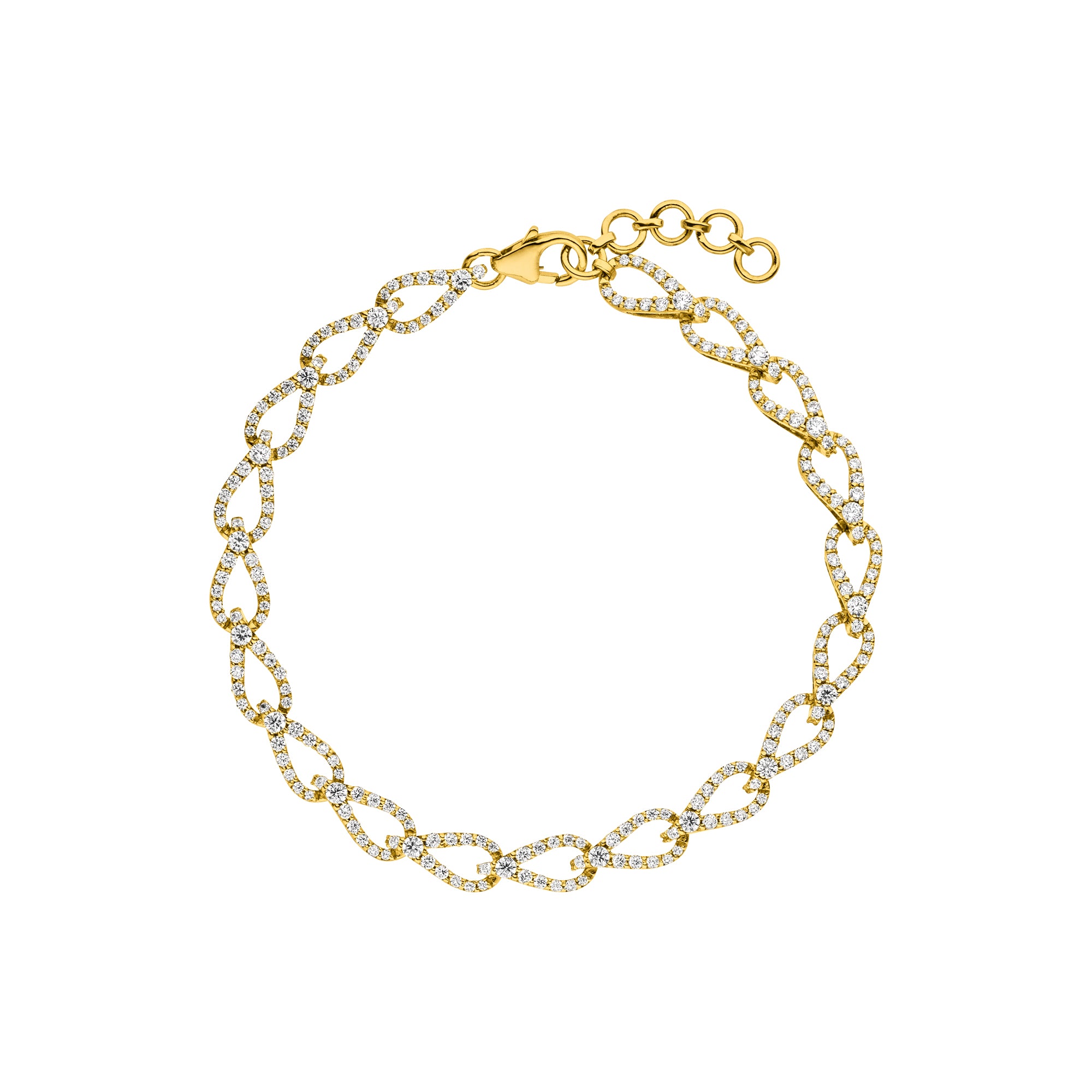 DIAMANDO 20 DROPS ARMBAND 1.89ct