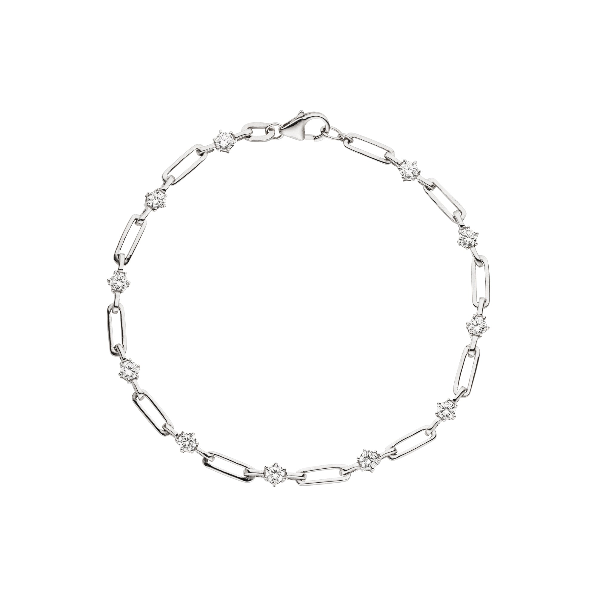 DIAMANDO PAPERCLIP ARMBAND 0.35ct