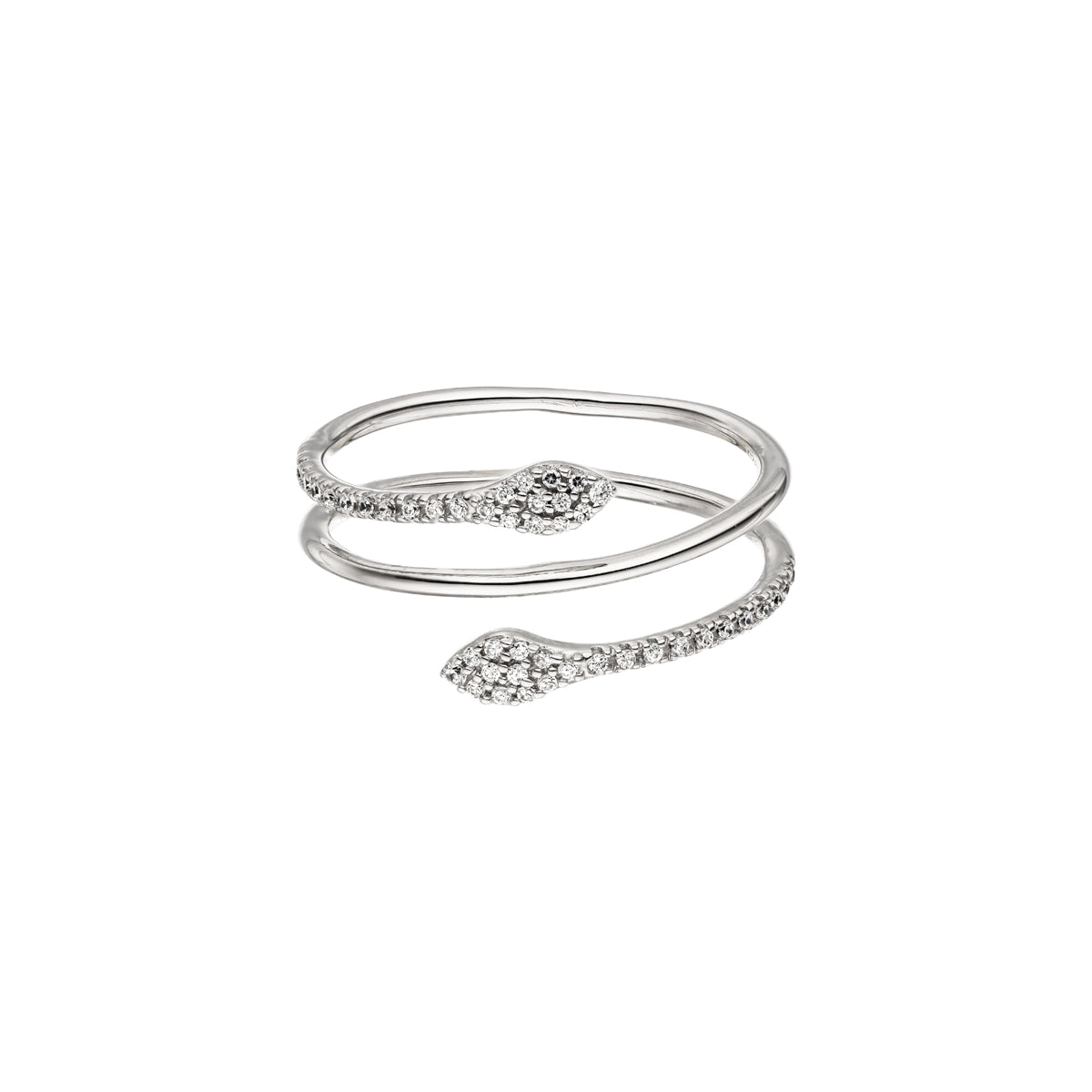 DIAMANDO SNAKE RING 0.25ct