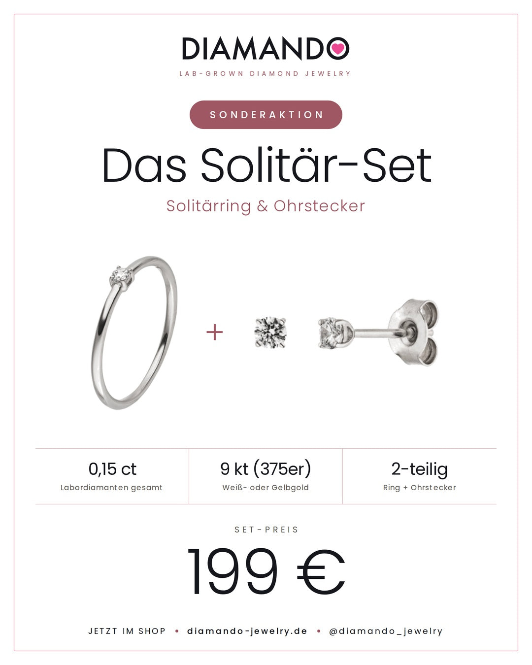 SONDERAKTION Solitär-Set 199€