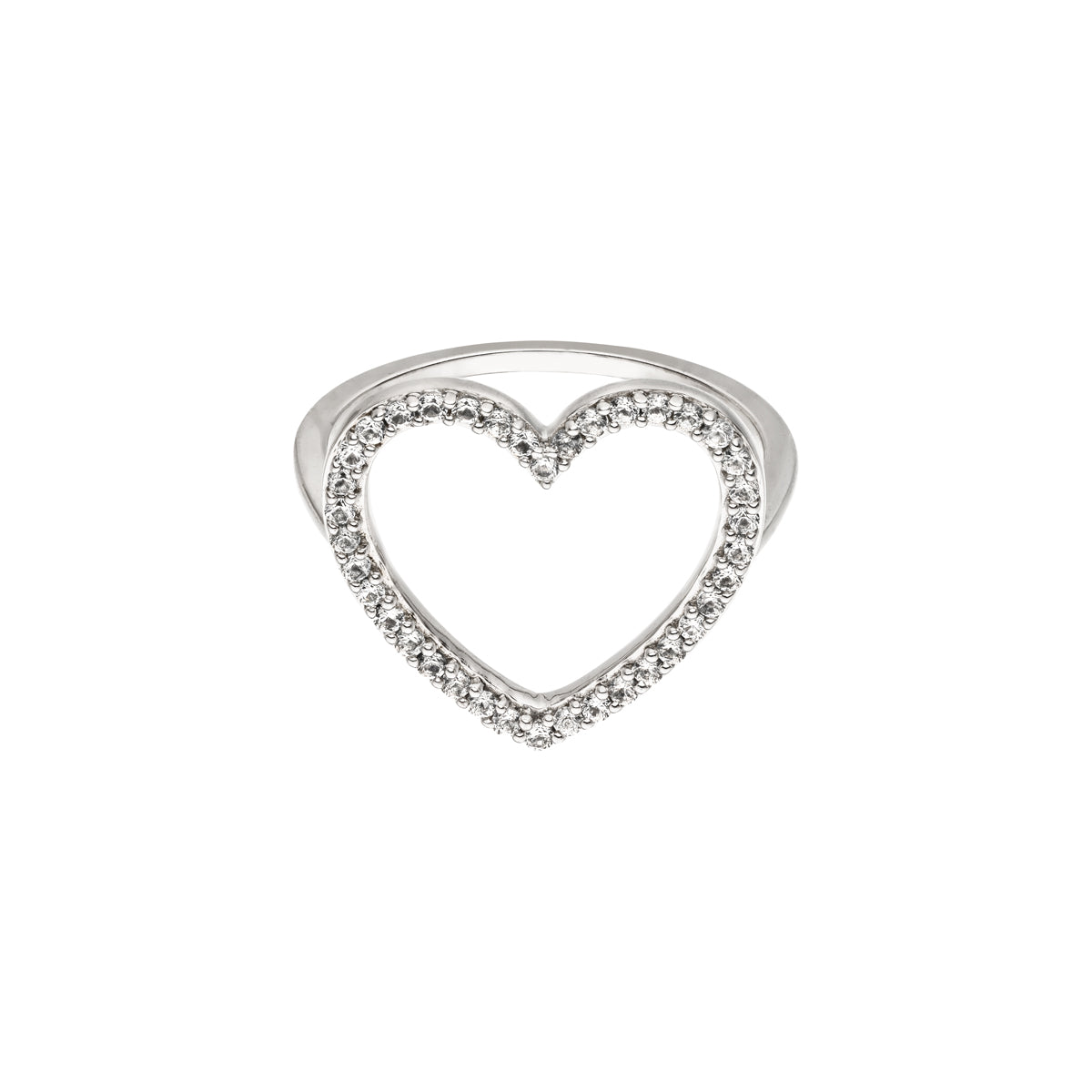 DIAMANDO BIG HEART RING 0.31ct