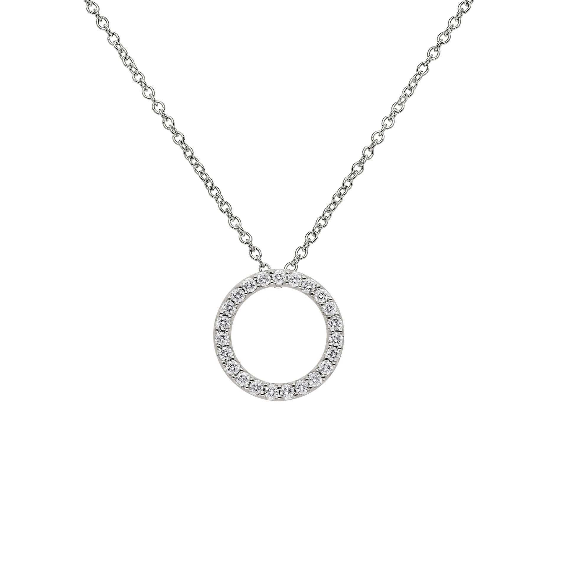 DIAMANDO CIRCLE ANHÄNGER 0.25ct