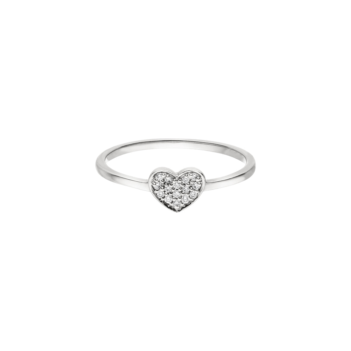 DIAMANDO FILI HEART RING 0.08ct