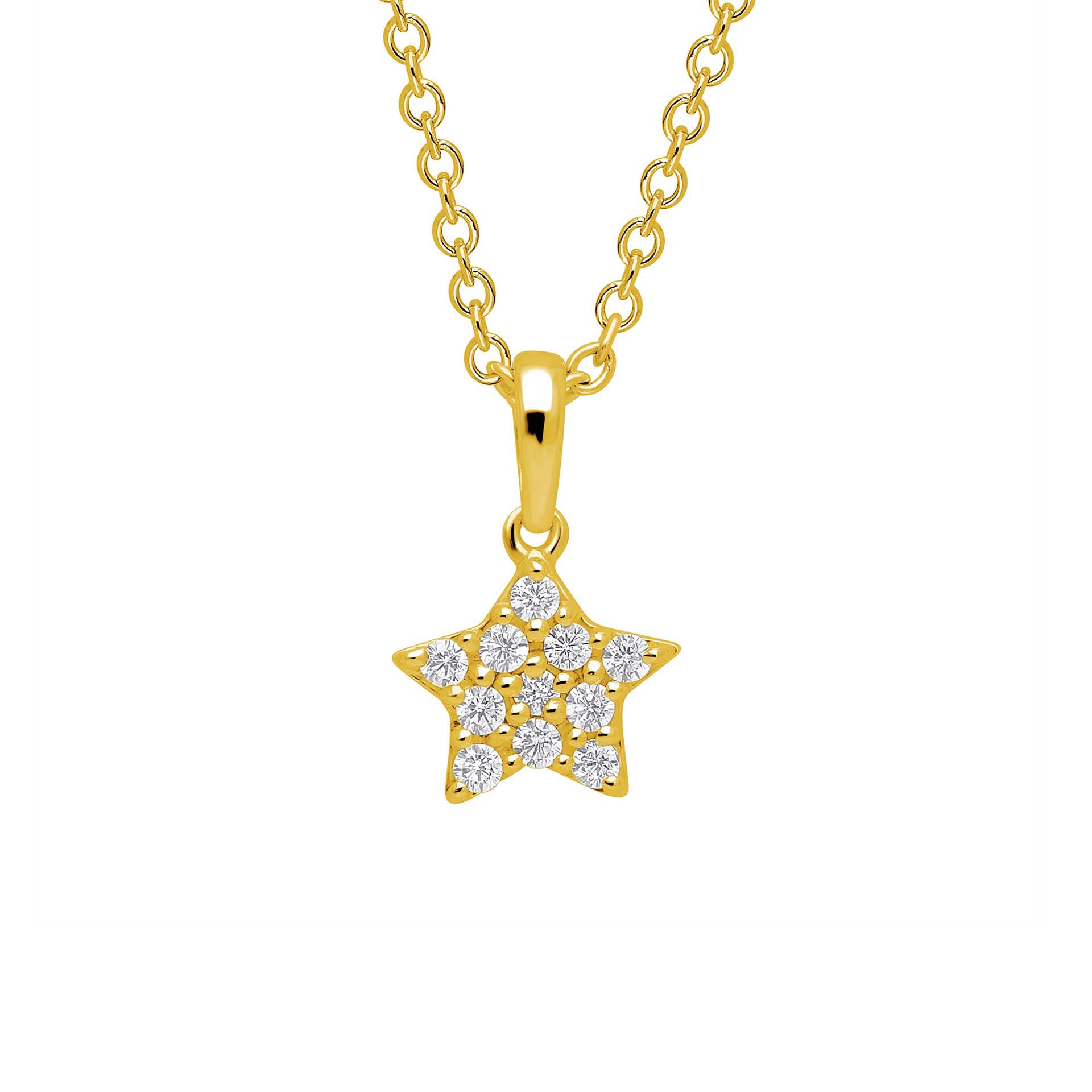 DIAMANDO BRILLIANT STAR ANHÄNGER 0.11ct