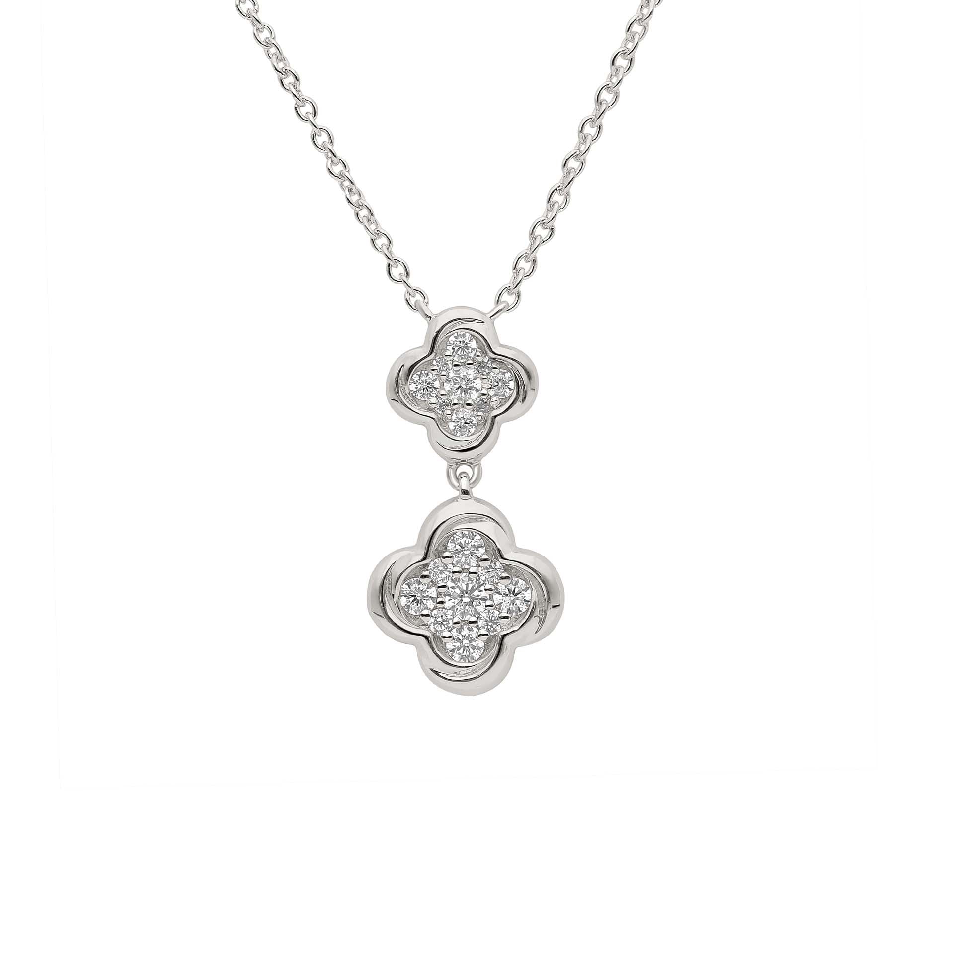 DIAMANDO LUCKY LEAF ANHÄNGER 0.54ct