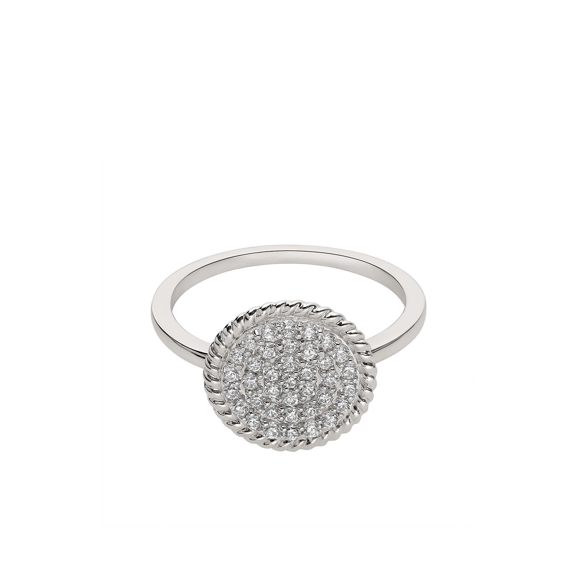 DIAMANDO FLUTED ROUND RING 0.32ct