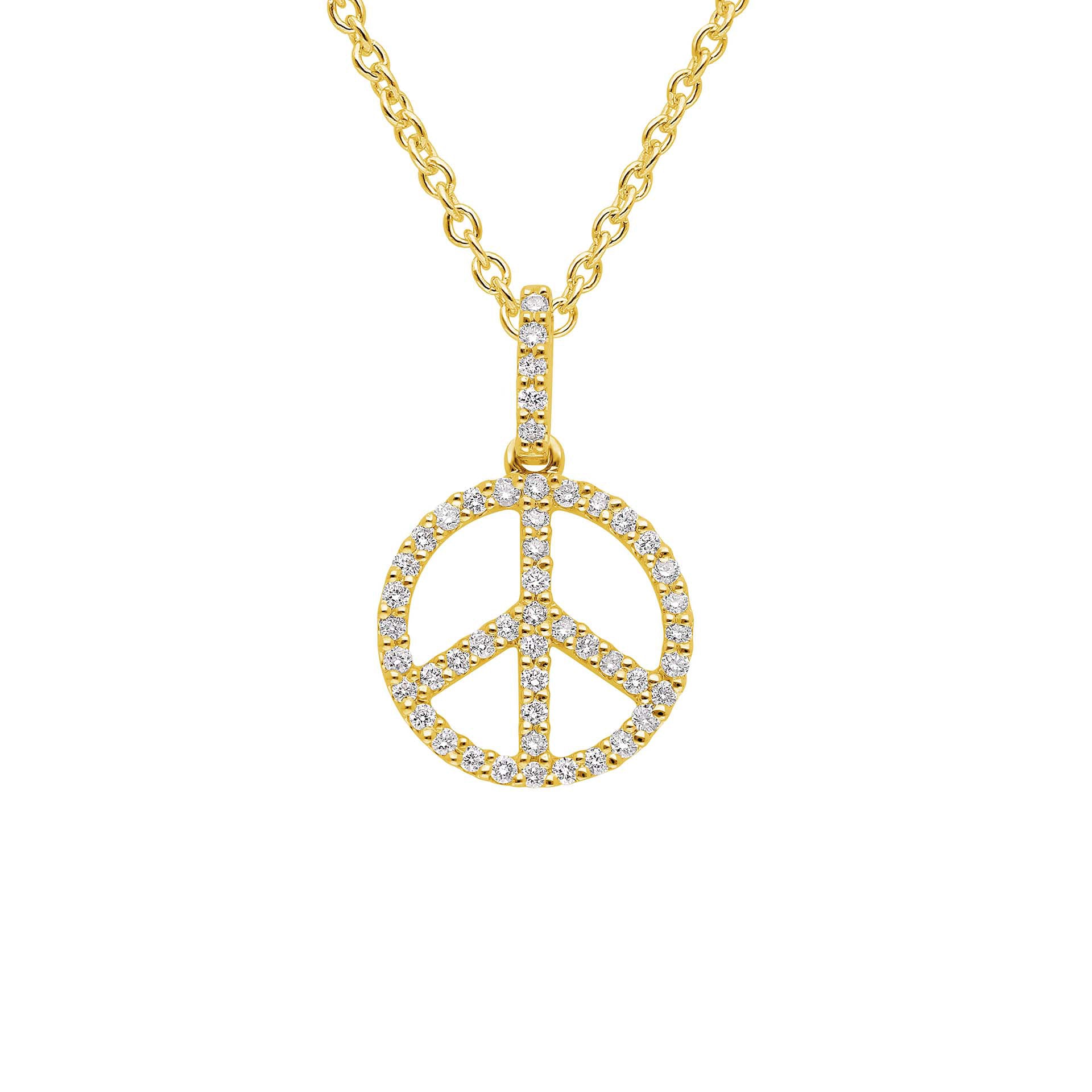 DIAMANDO PEACE ANHÄNGER 0.18ct