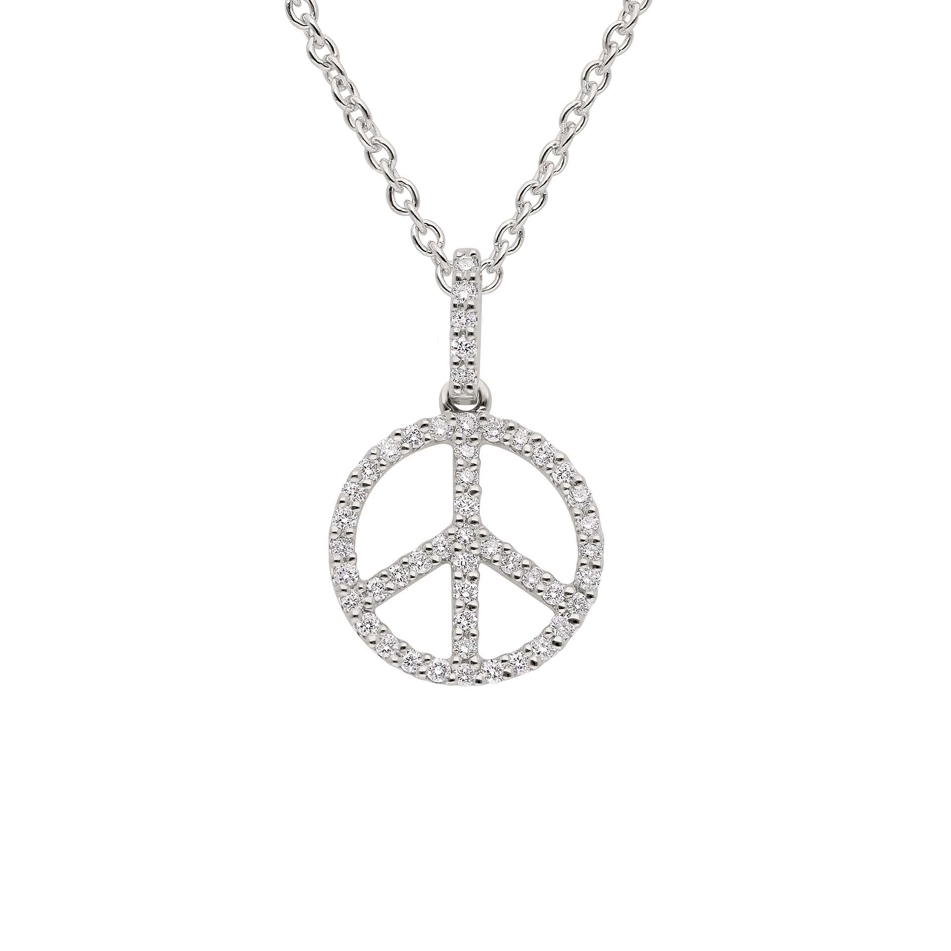 DIAMANDO PEACE ANHÄNGER 0.18ct