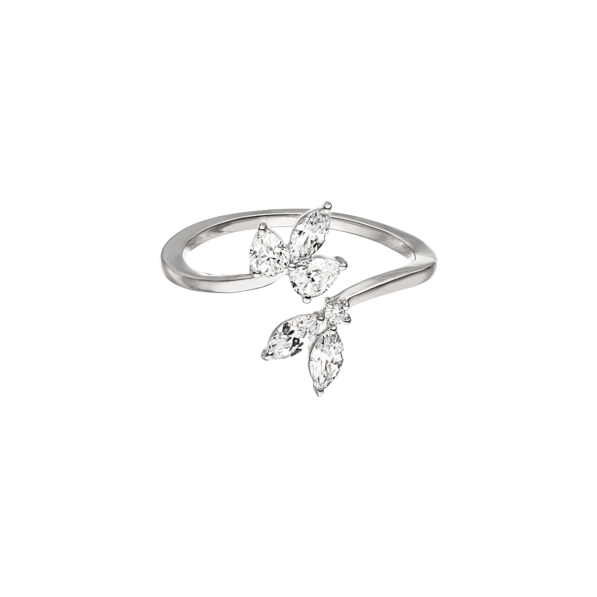 DIAMANDO LEAF RING 0.52ct