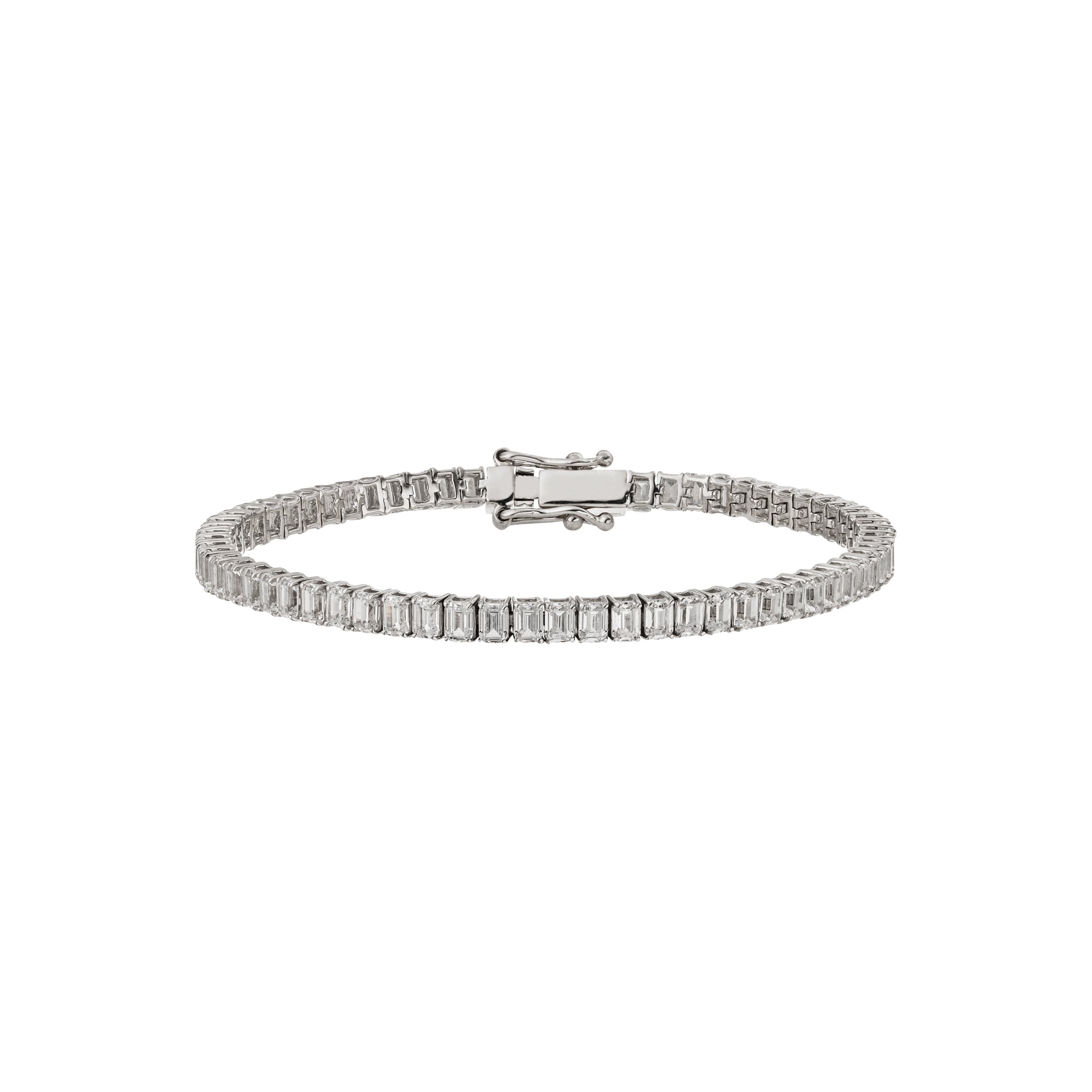 DIAMANDO EMERALD TENNIS ARMBAND 6.60ct