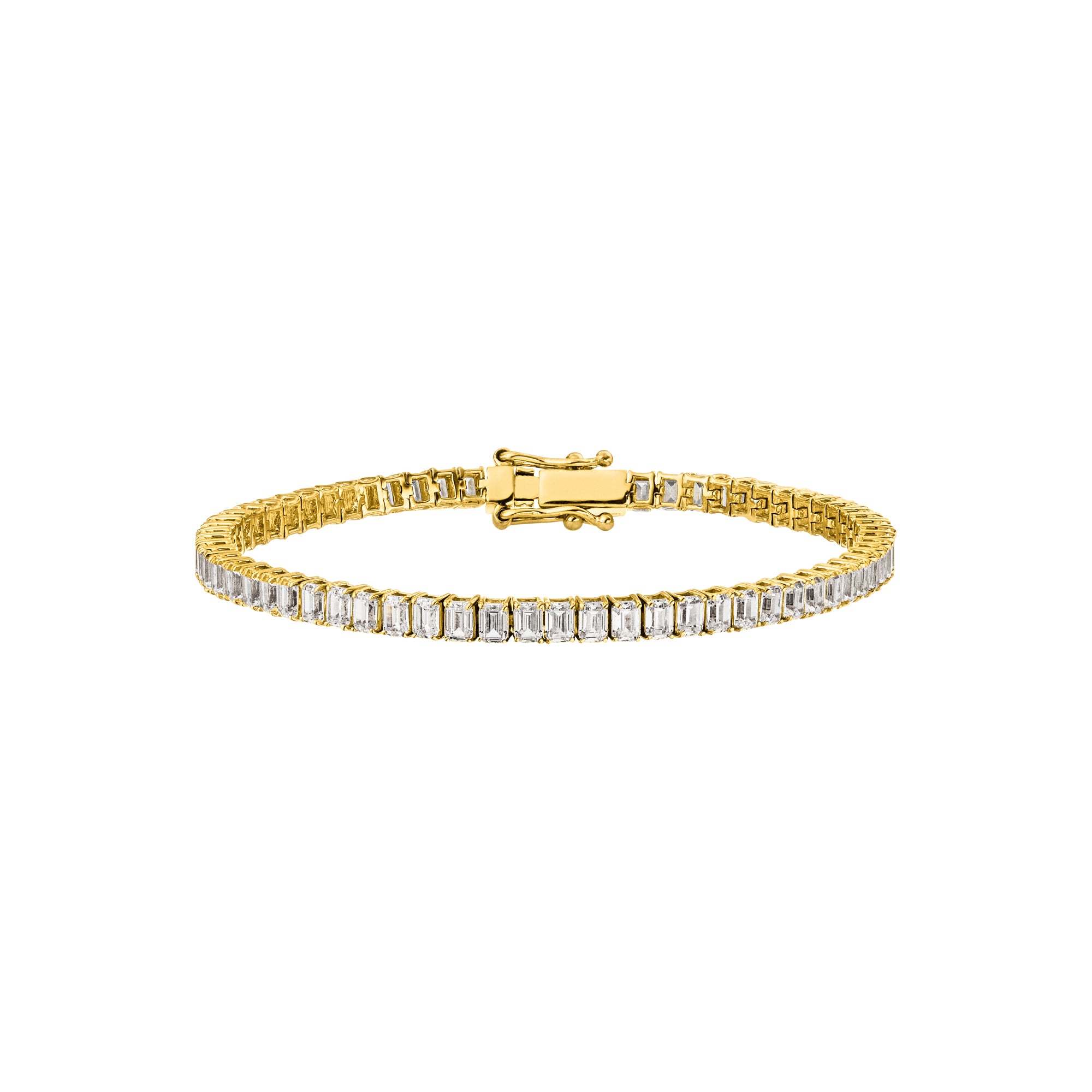 DIAMANDO EMERALD TENNIS ARMBAND 6.60ct