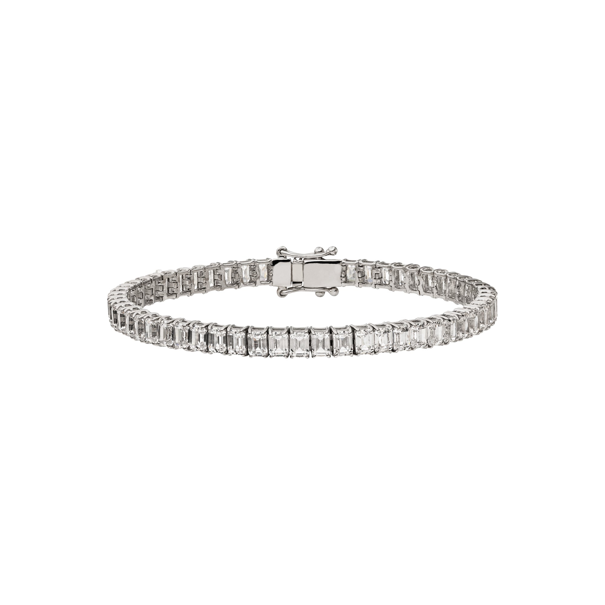 DIAMANDO EMERALD TENNIS ARMBAND 10.80ct