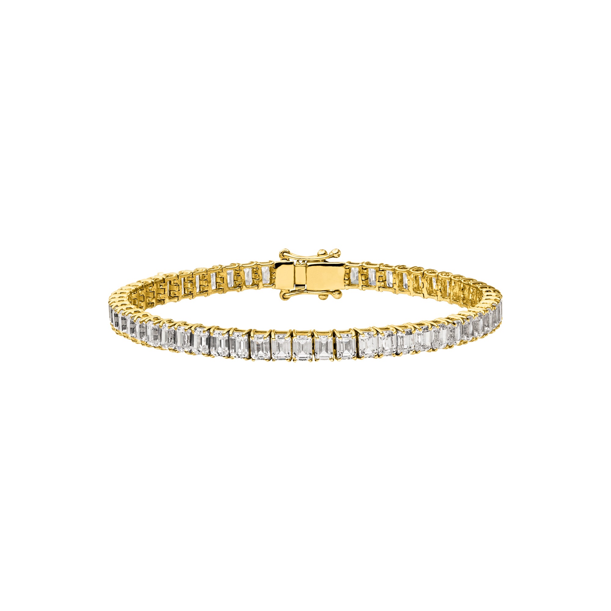 DIAMANDO EMERALD TENNIS ARMBAND 10.80ct