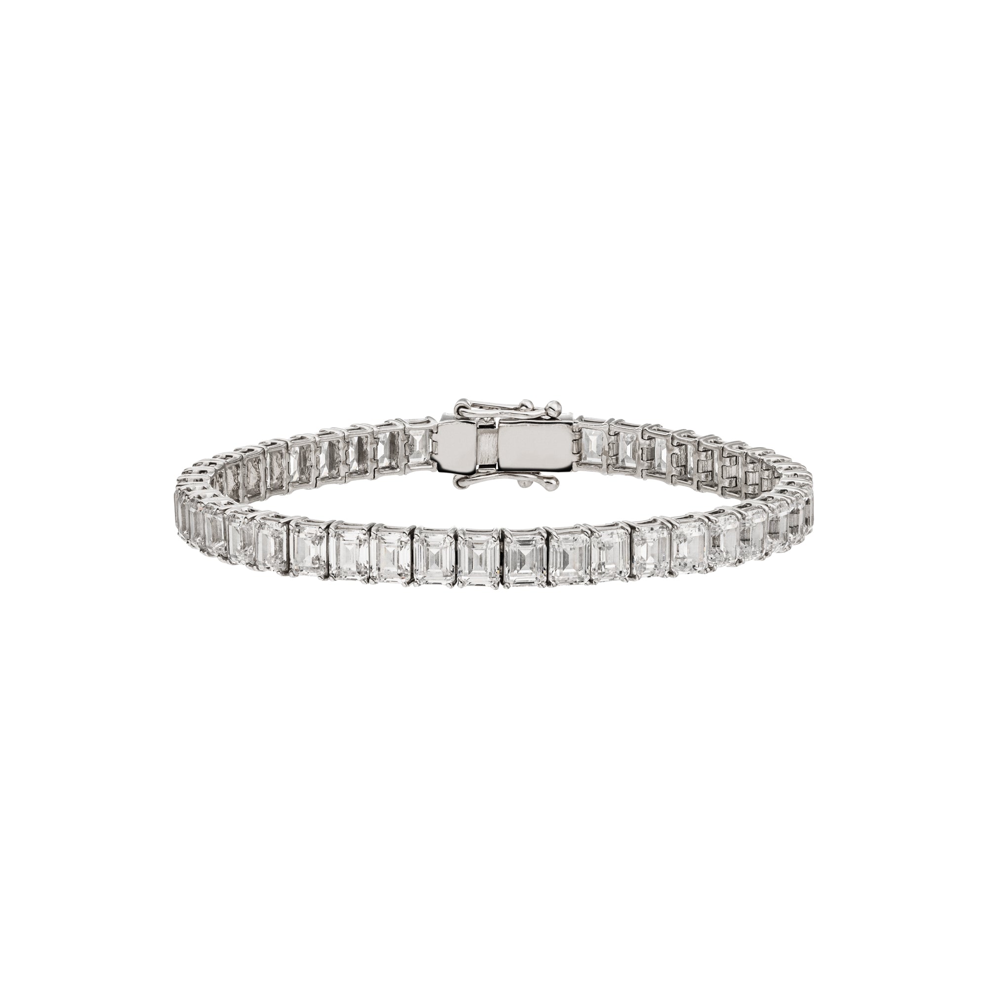 DIAMANDO EMERALD TENNIS ARMBAND 21.50ct