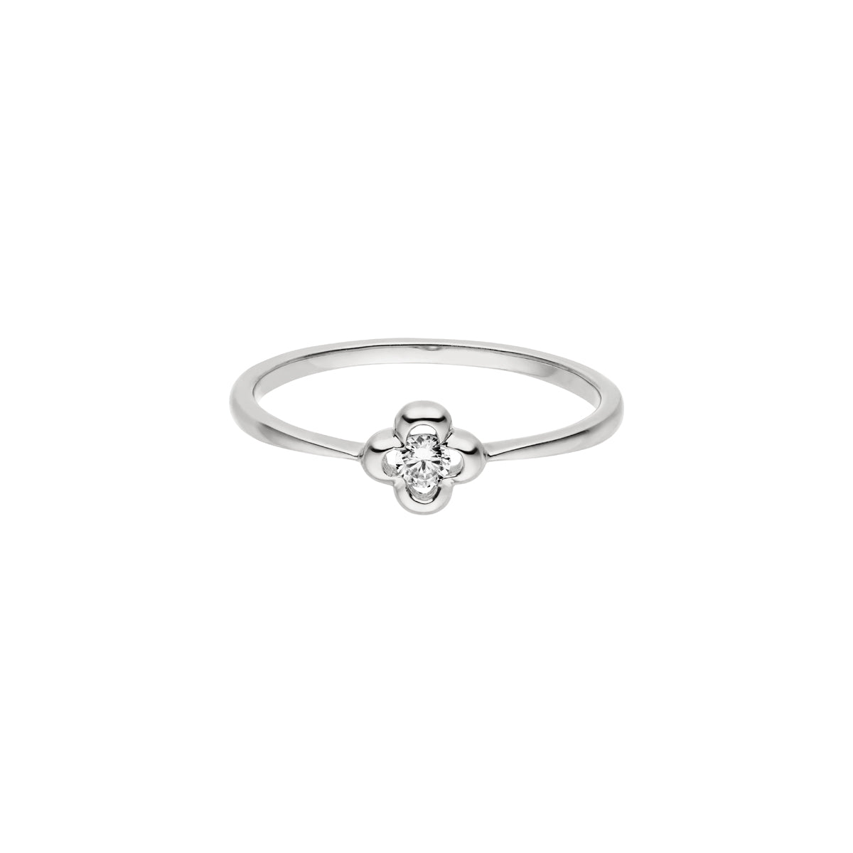 DIAMANDO FILI LUCKY LEAF RING 0.08ct